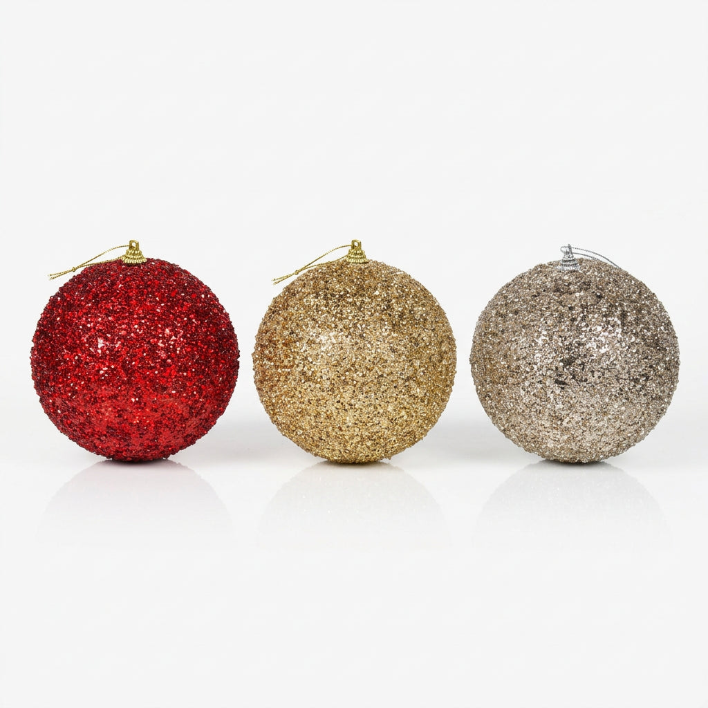 Starlight Glitter Baubles