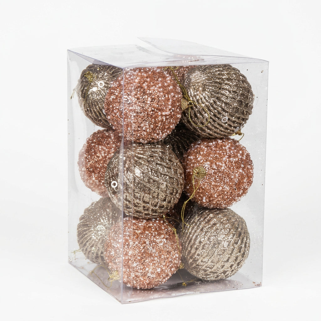 Shimmer Lattice Bauble Collection