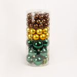 Load image into Gallery viewer, 3-6cm 80pc pack - green &amp; gold 120, pink &amp; gold 120 BA033
