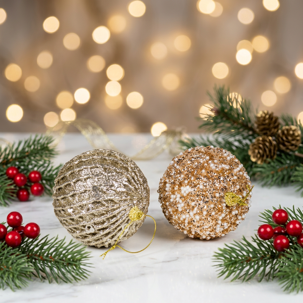 Shimmer Lattice Bauble Collection
