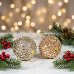 Load image into Gallery viewer, Golden Lattice Bauble Collection
