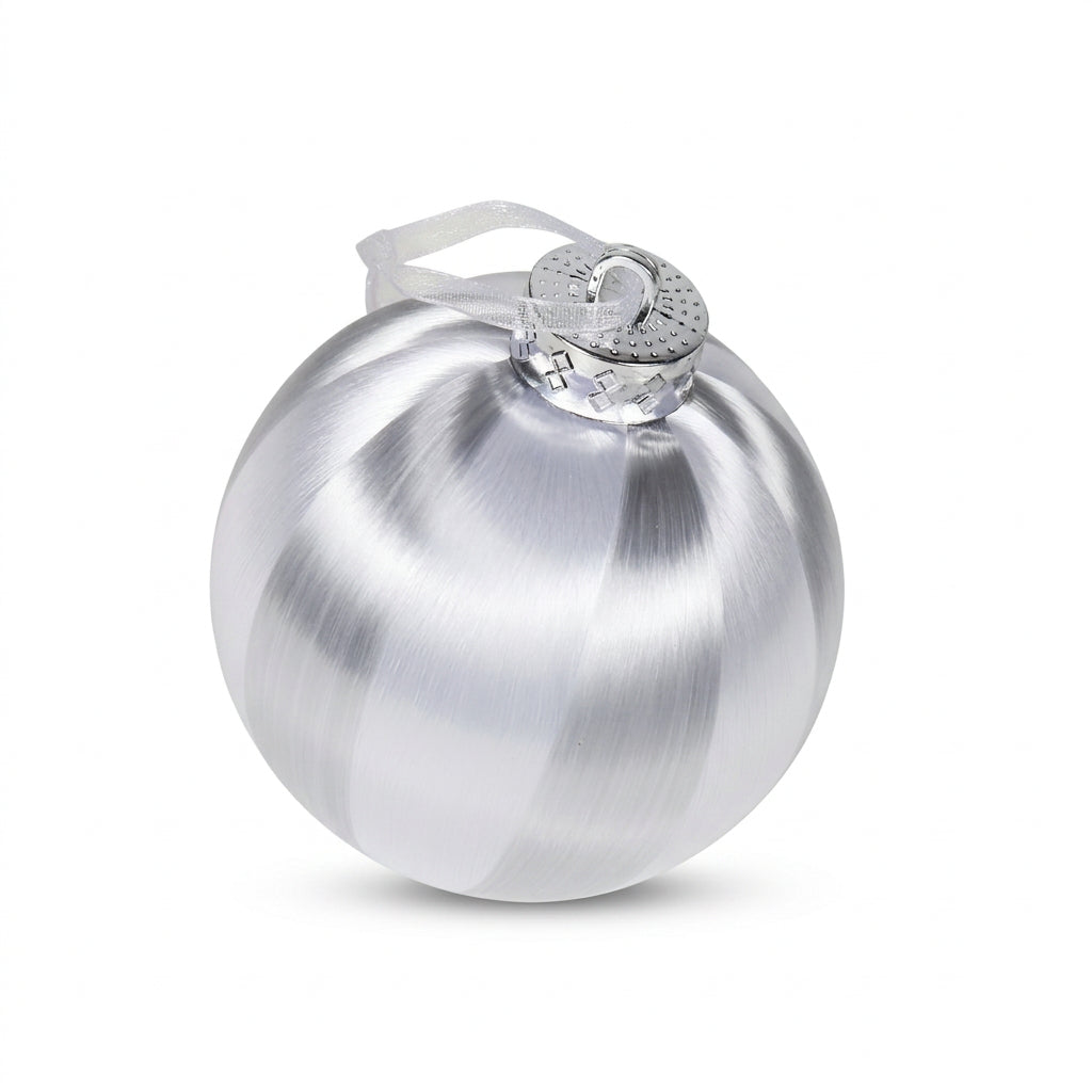 Pearly Swirl Bauble Set