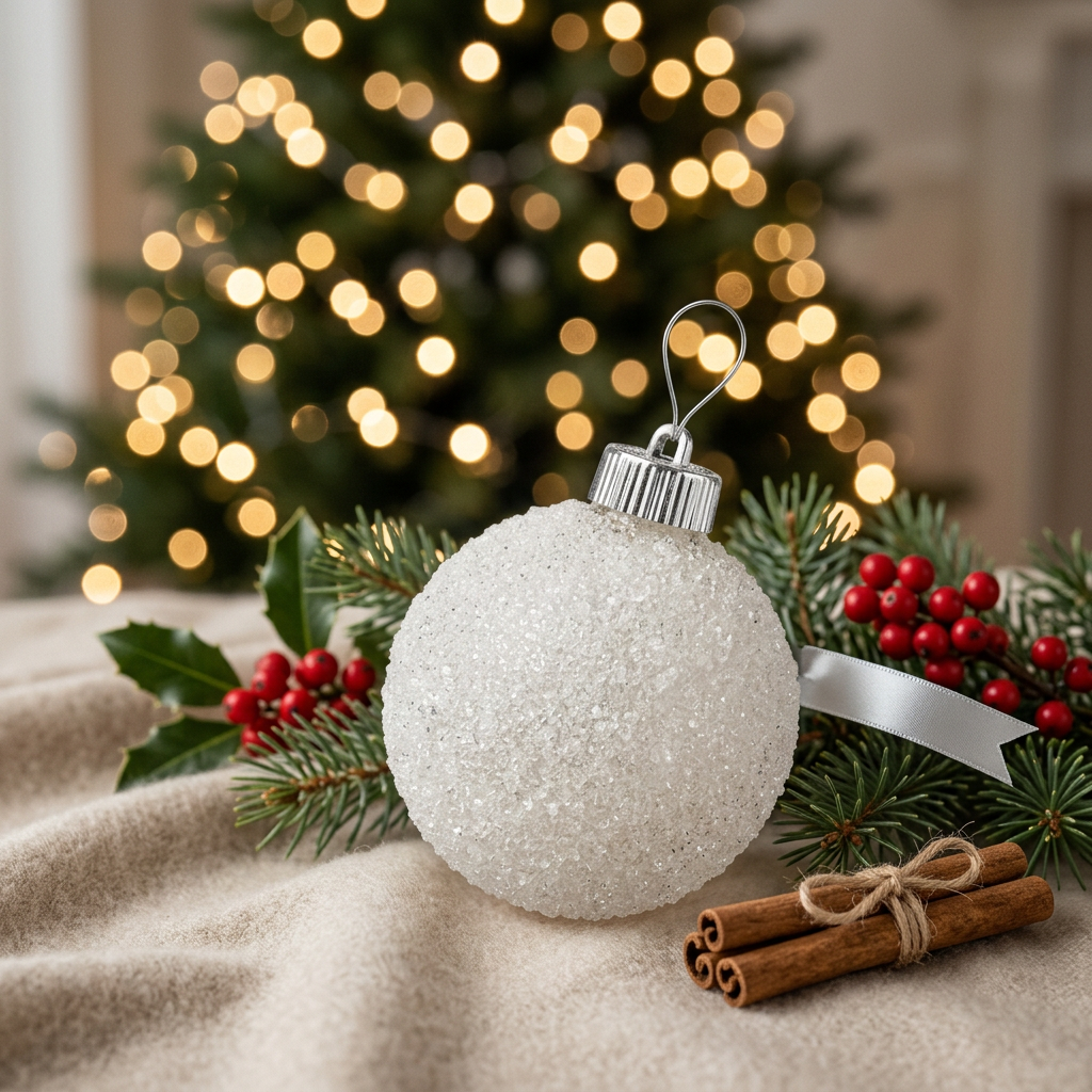 Champagne Dust Baubles