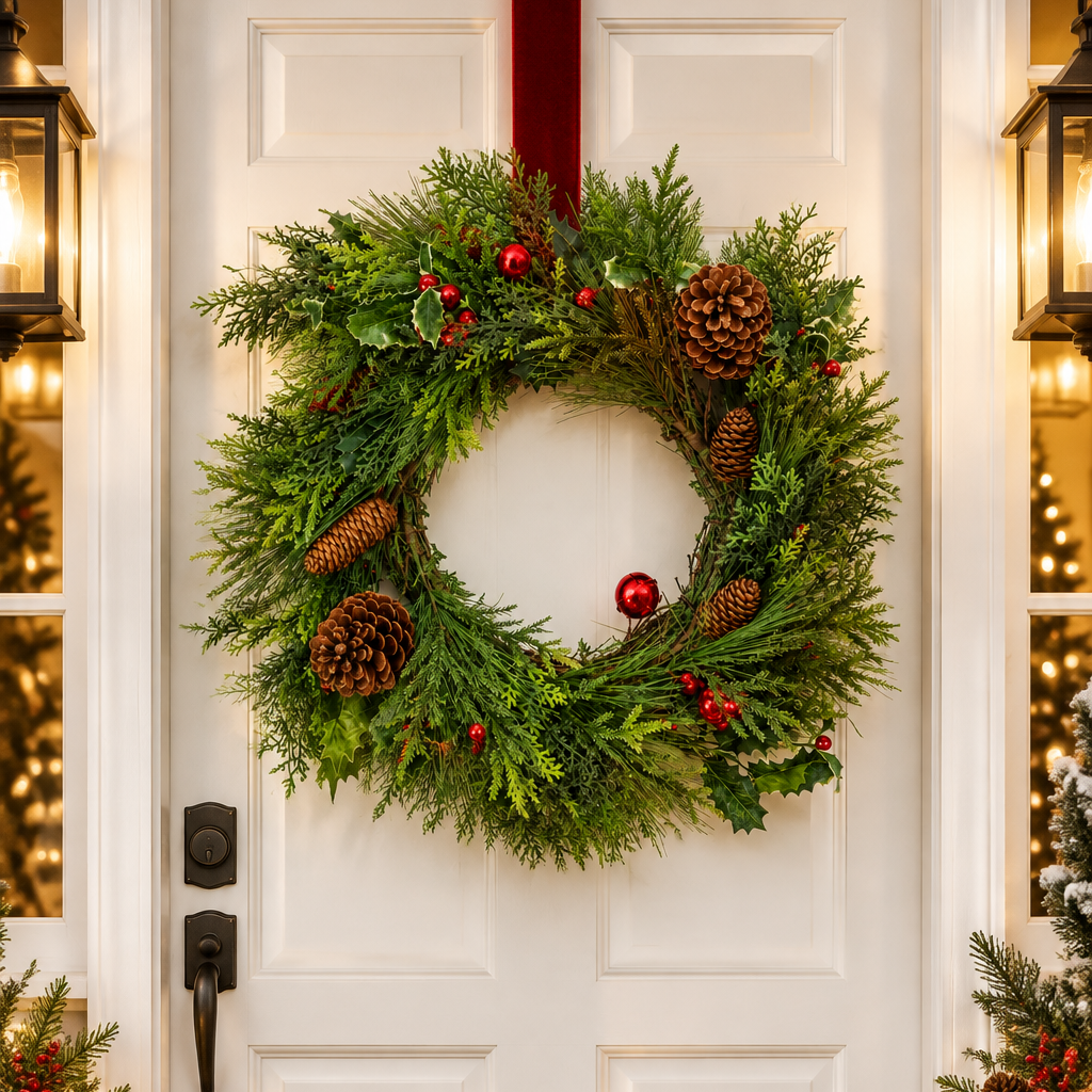 Frosted Orchard Wreath