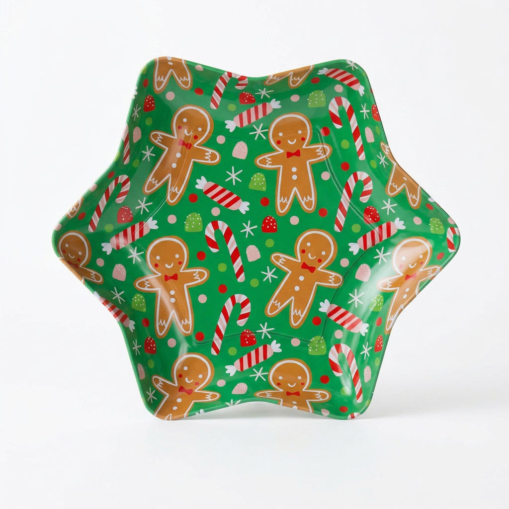 Christmas Star Steel Tray