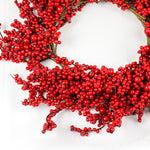 Load image into Gallery viewer, 55cm berry wreath WR016
