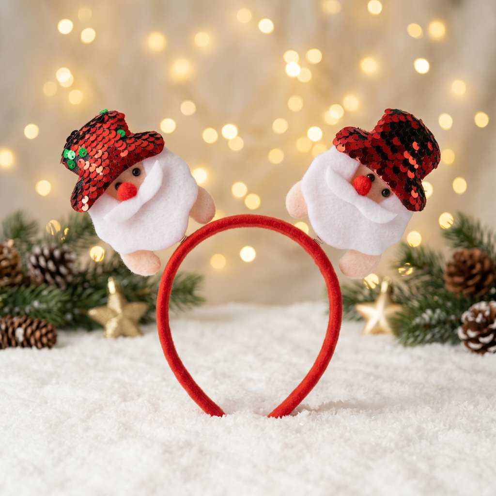 Santa Friends Headband