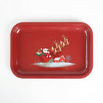Load image into Gallery viewer, Festive Illustration Shallow Tin
