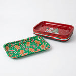 Load image into Gallery viewer, Festive Illustration Shallow Tin
