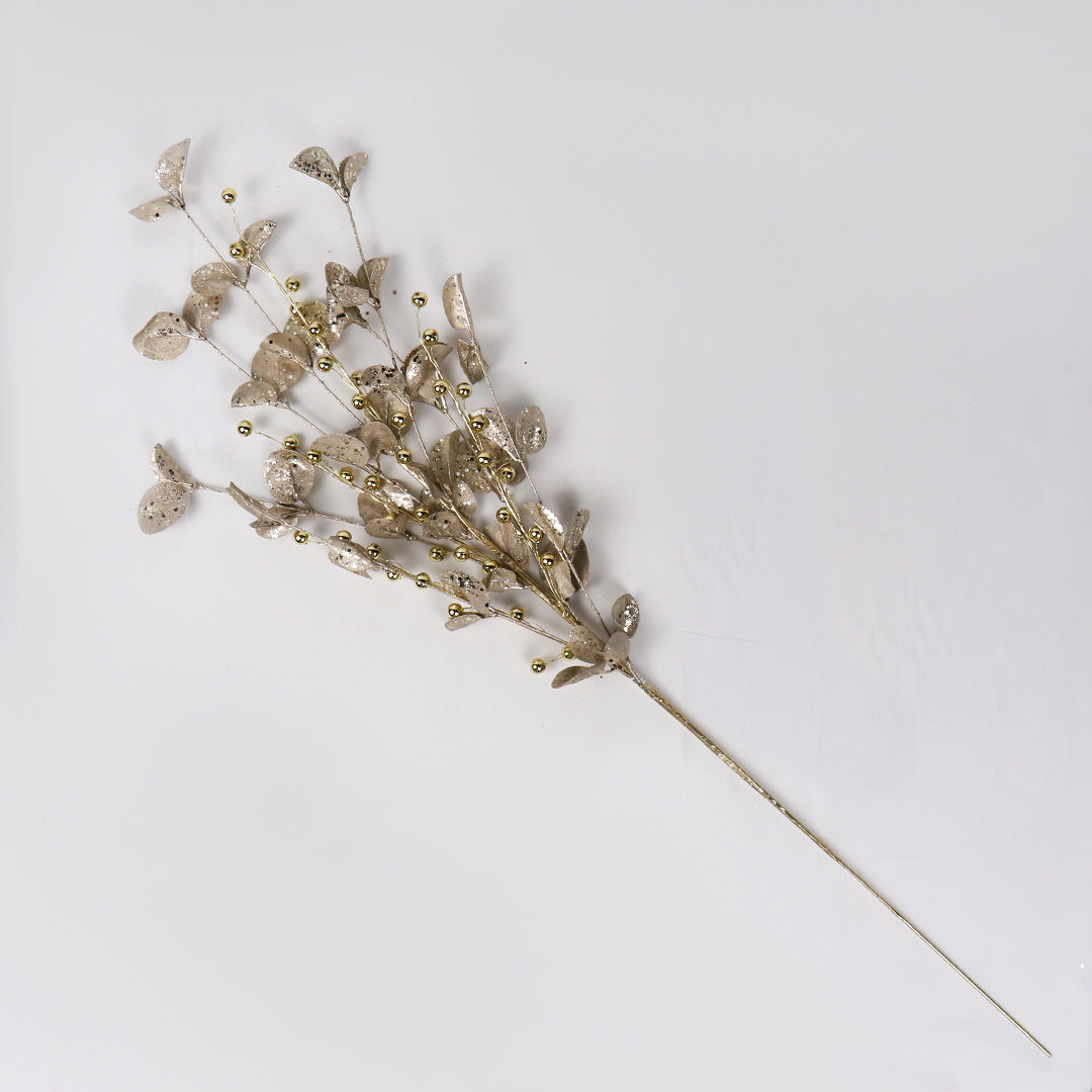 Antique Golden Leaf Spray
