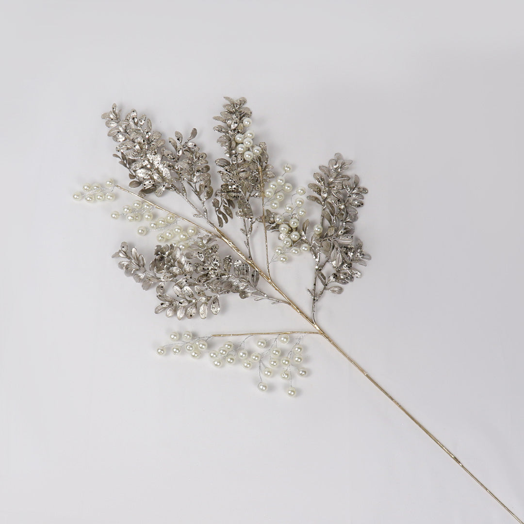 76cm gold spray and  bead branch - BAF021