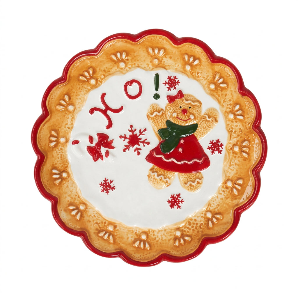 Gingerbread Dinner Plate