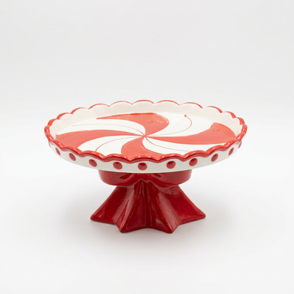 Christmas Cake Serving Tray