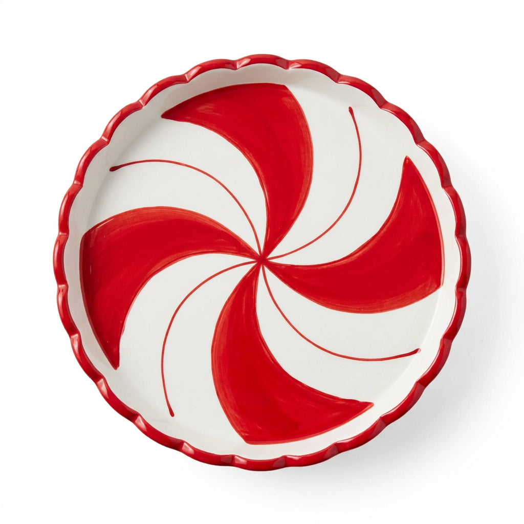 Christmas Cake Serving Tray
