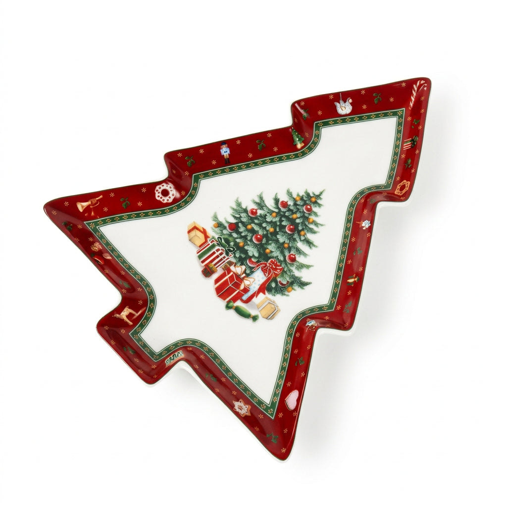 Christmas Tree Shape Plate