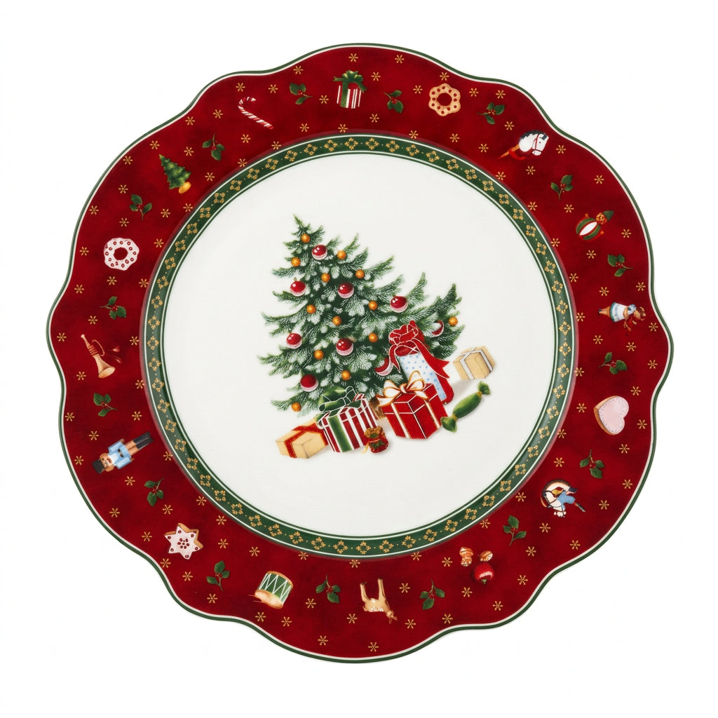 Christmas Dinner Plate
