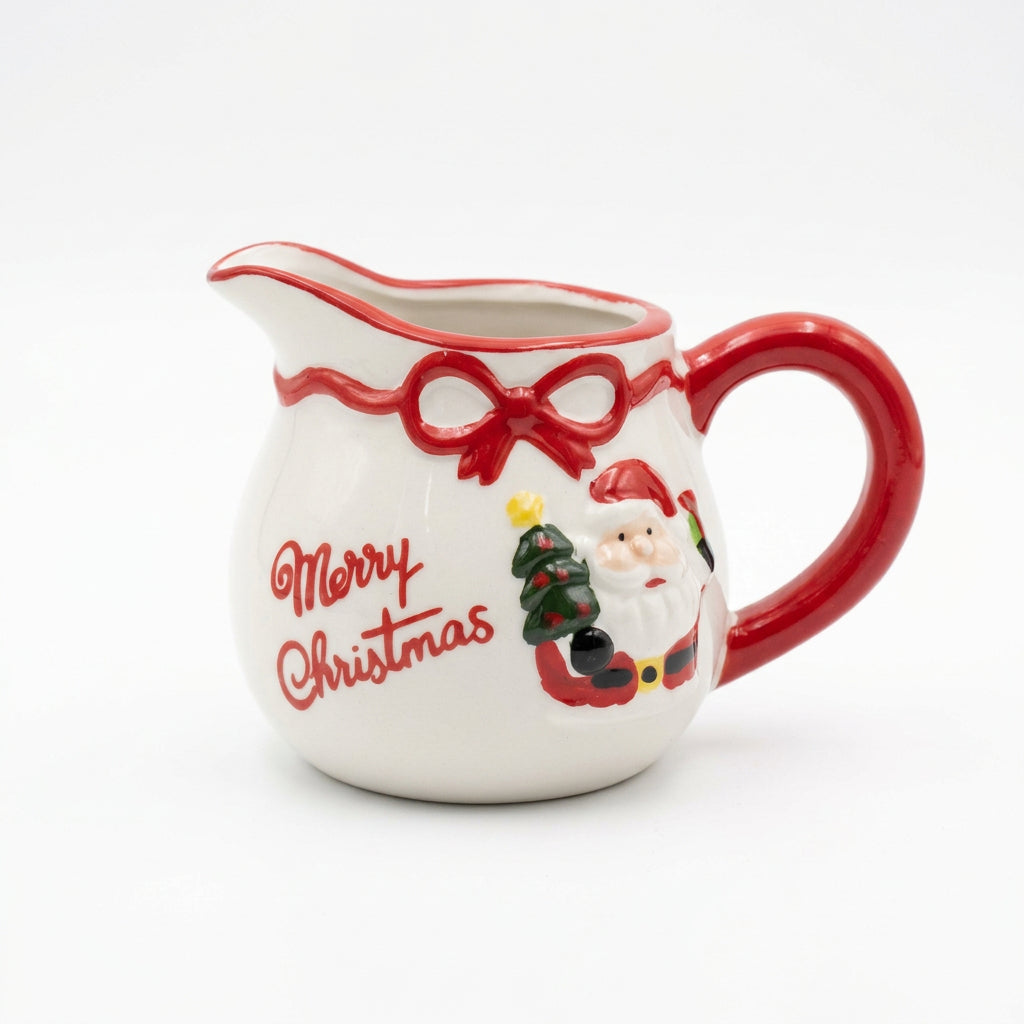 Christmas Jug With Handle