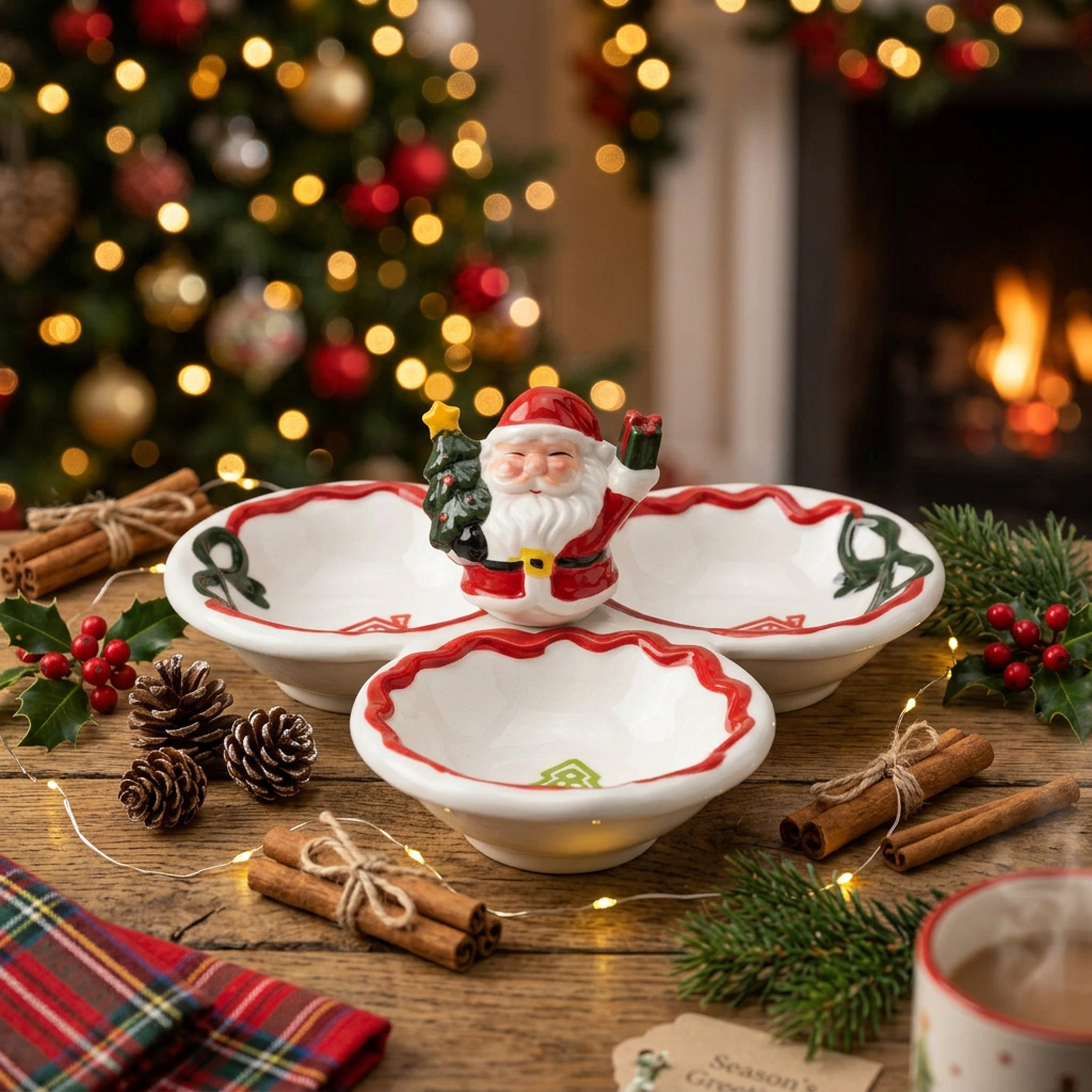 Divided Christmas Plater