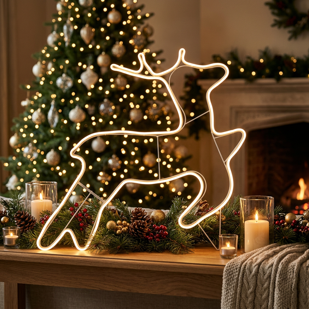 Leaping Reindeer Light