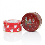 Load image into Gallery viewer, Santa Round Keepsake Tin
