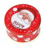 Load image into Gallery viewer, Santa Round Keepsake Tin
