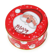 Santa Round Keepsake Tin