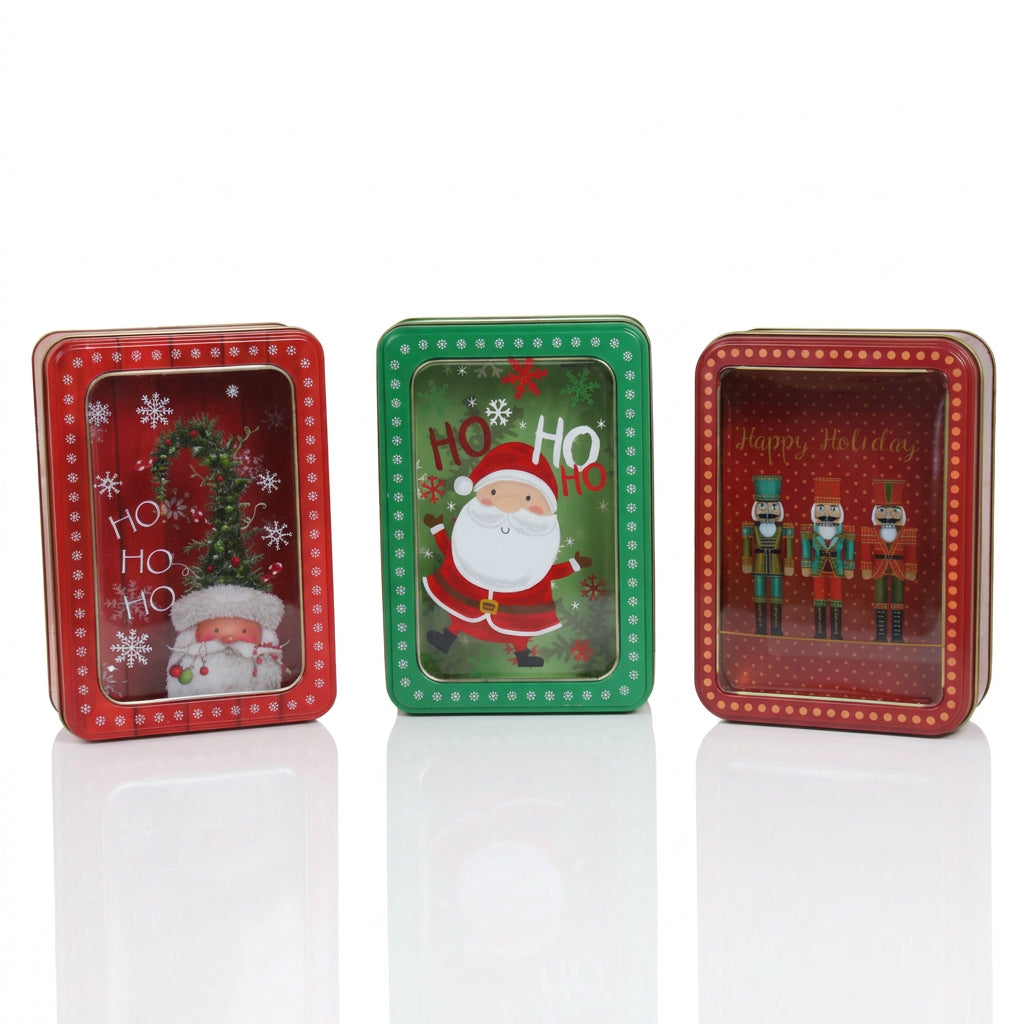 Winter Village Keepsake Tin
