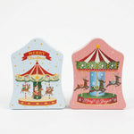 Load image into Gallery viewer, Carnival Christmas House Tin
