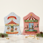 Load image into Gallery viewer, Carnival Christmas House Tin
