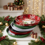 Load image into Gallery viewer, Festive Greetings Steel Tray
