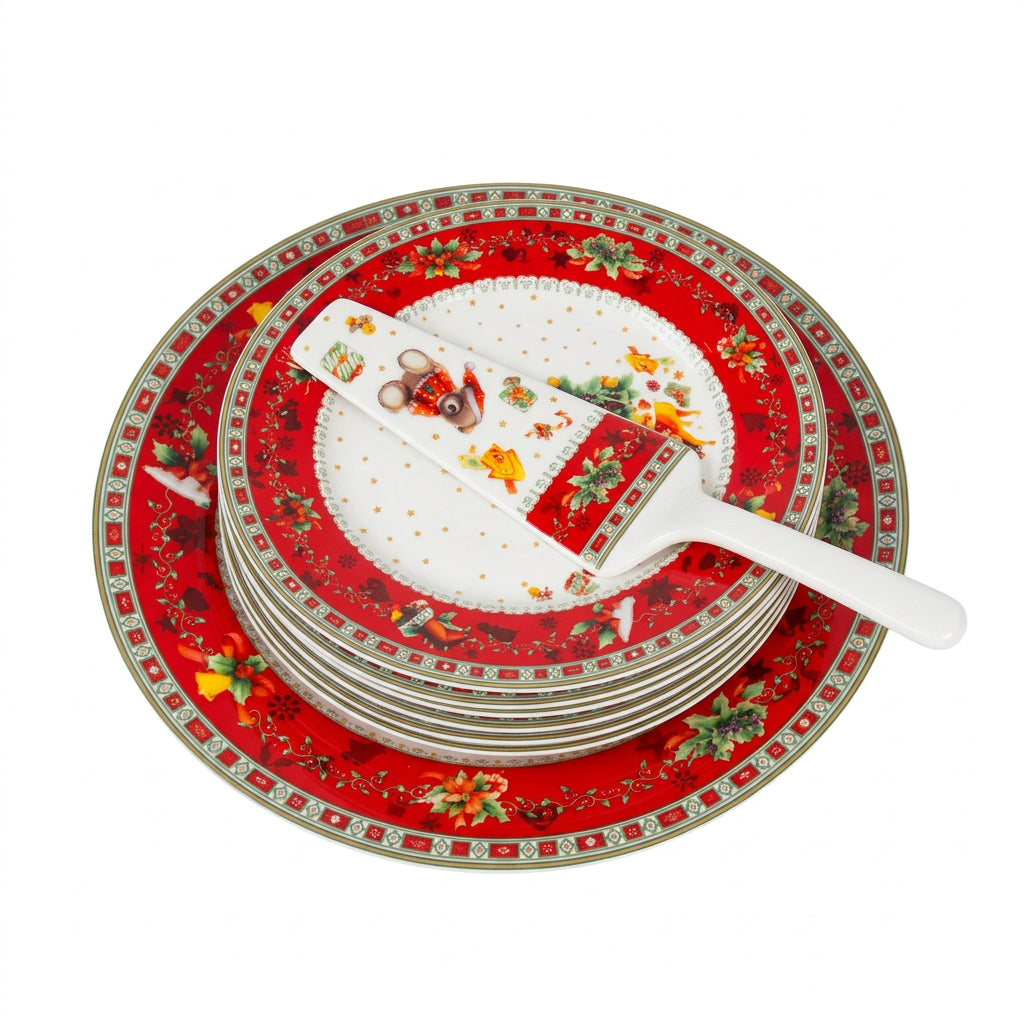 Christmas Serving Dinnerware Set