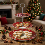 Load image into Gallery viewer, 3 Tier Christmas Server
