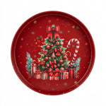 Load image into Gallery viewer, Winter Village Steel Tray
