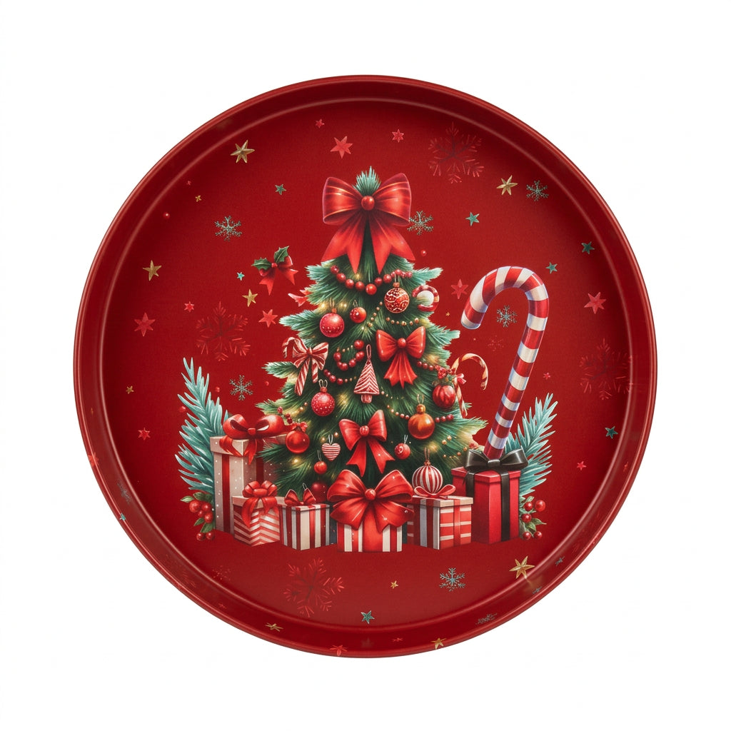 Winter Village Steel Tray