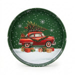 Load image into Gallery viewer, Winter Village Steel Tray
