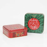 Load image into Gallery viewer, Christmas Wishes Square Tin

