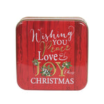 Load image into Gallery viewer, Christmas Wishes Square Tin

