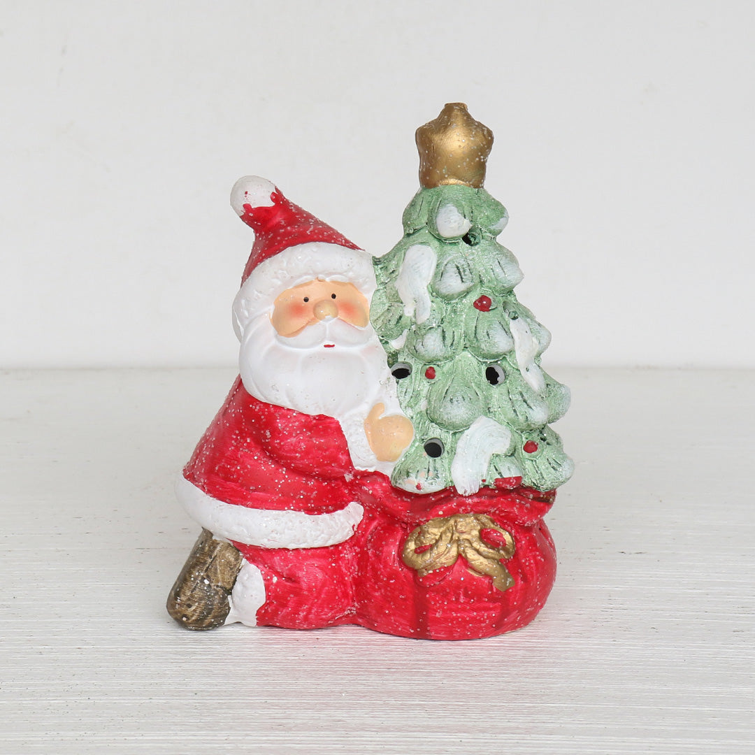 Santa / snowman LED figure