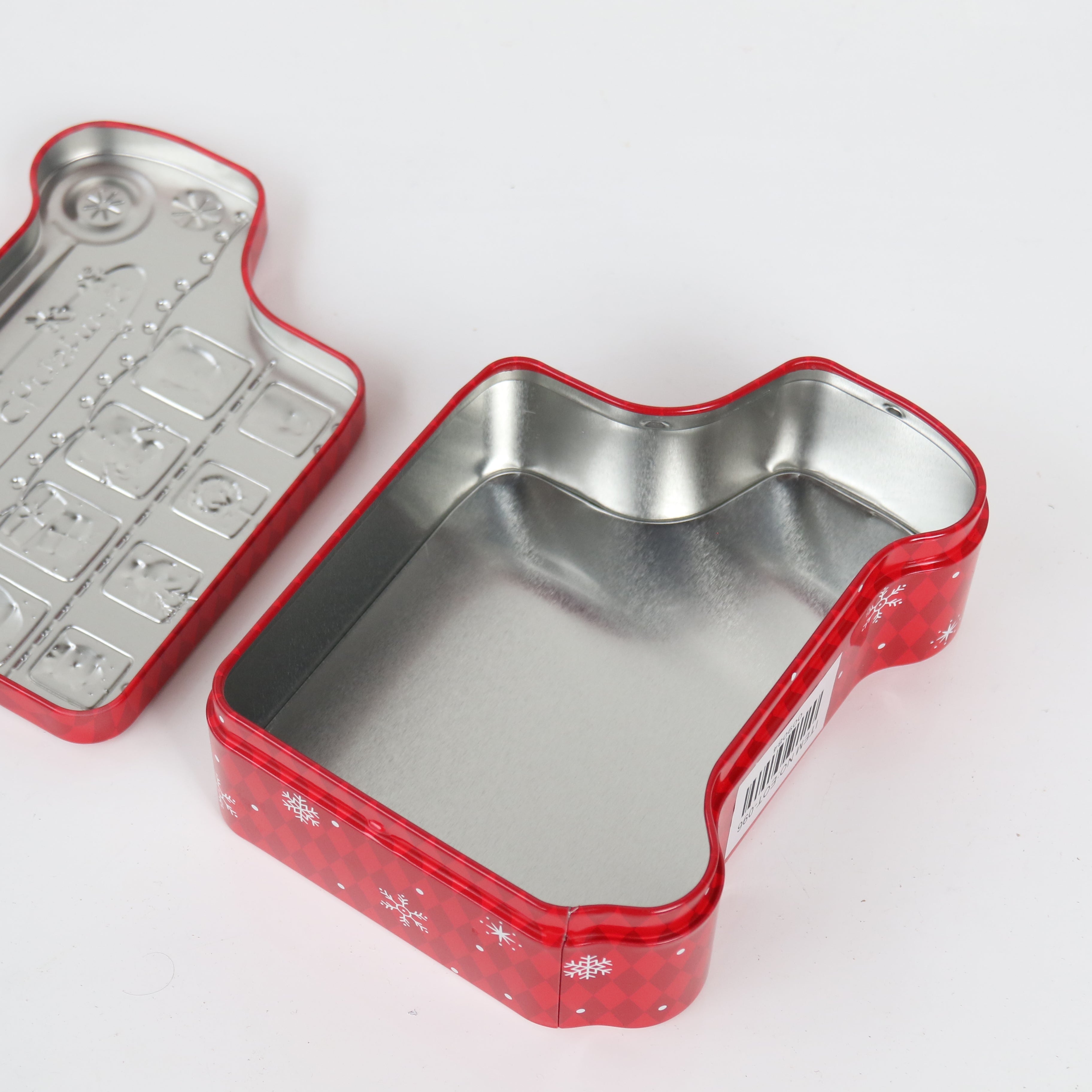 Christmas Doubledecker Bus Tin
