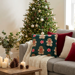 Load image into Gallery viewer, Gingerbread Party Cushion Cover
