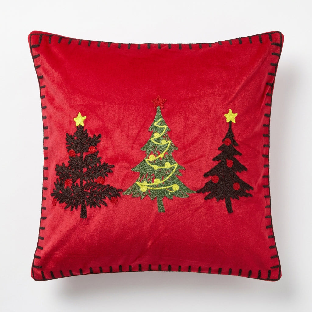 Crimson Forest Cushion Cover