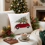 Load image into Gallery viewer, Christmas Delivery Cushion Cover
