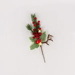 Load image into Gallery viewer, Berry Mushroom Sprig -  BAF062
