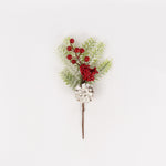 Load image into Gallery viewer, Snow berry PE sprig -  BAF064
