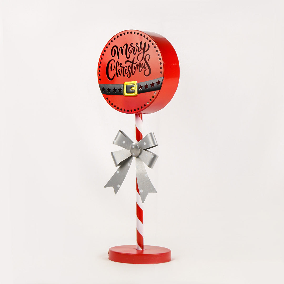 Red Table Décor LED