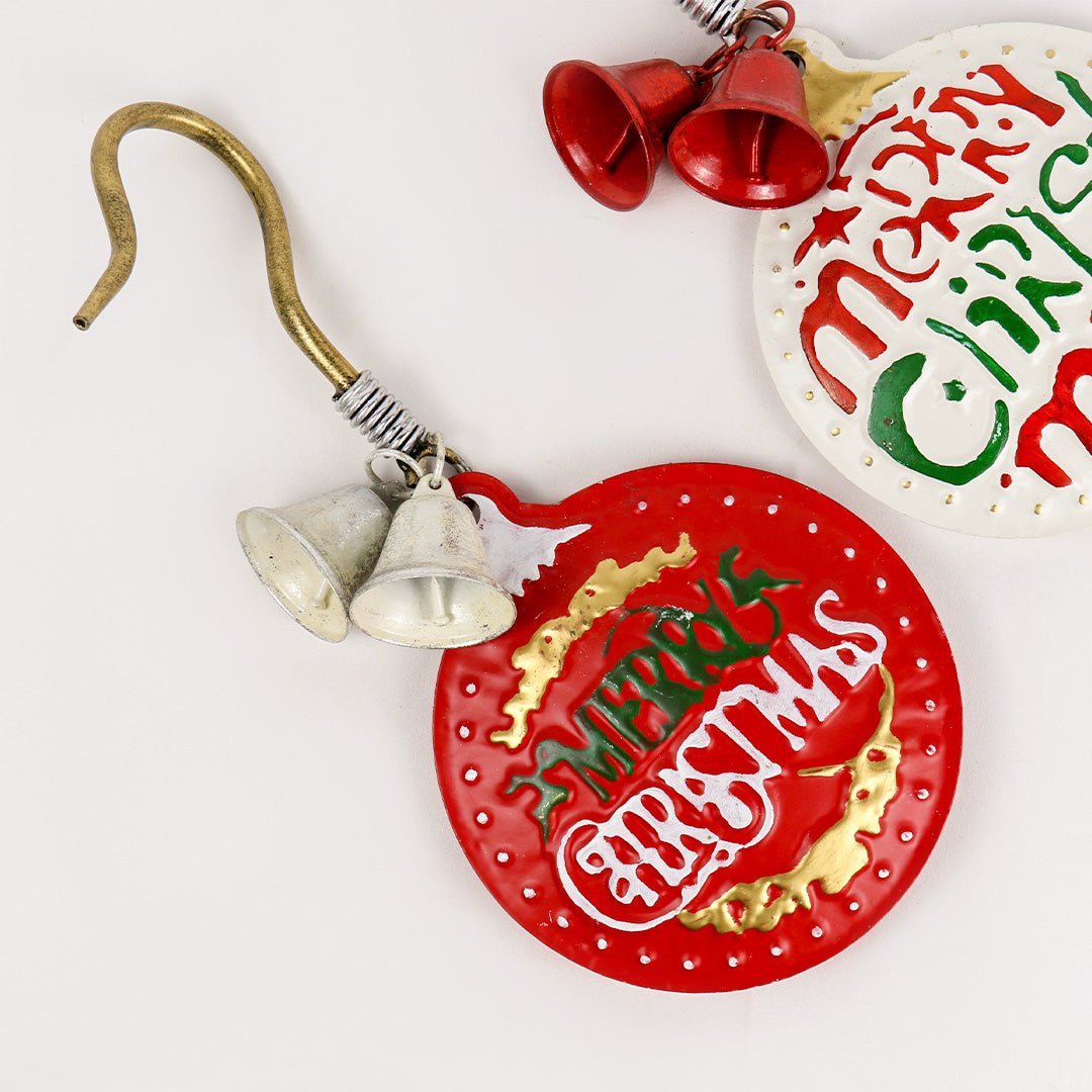 Merry Christmas Round Plaques