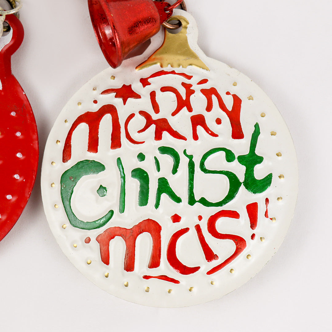Merry Christmas Round Plaques