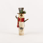 Load image into Gallery viewer, Snowman stump figure 25cm 2

