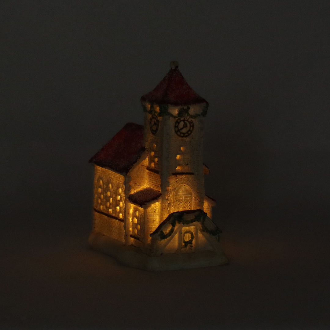 LED Church - 11cm x 14cm