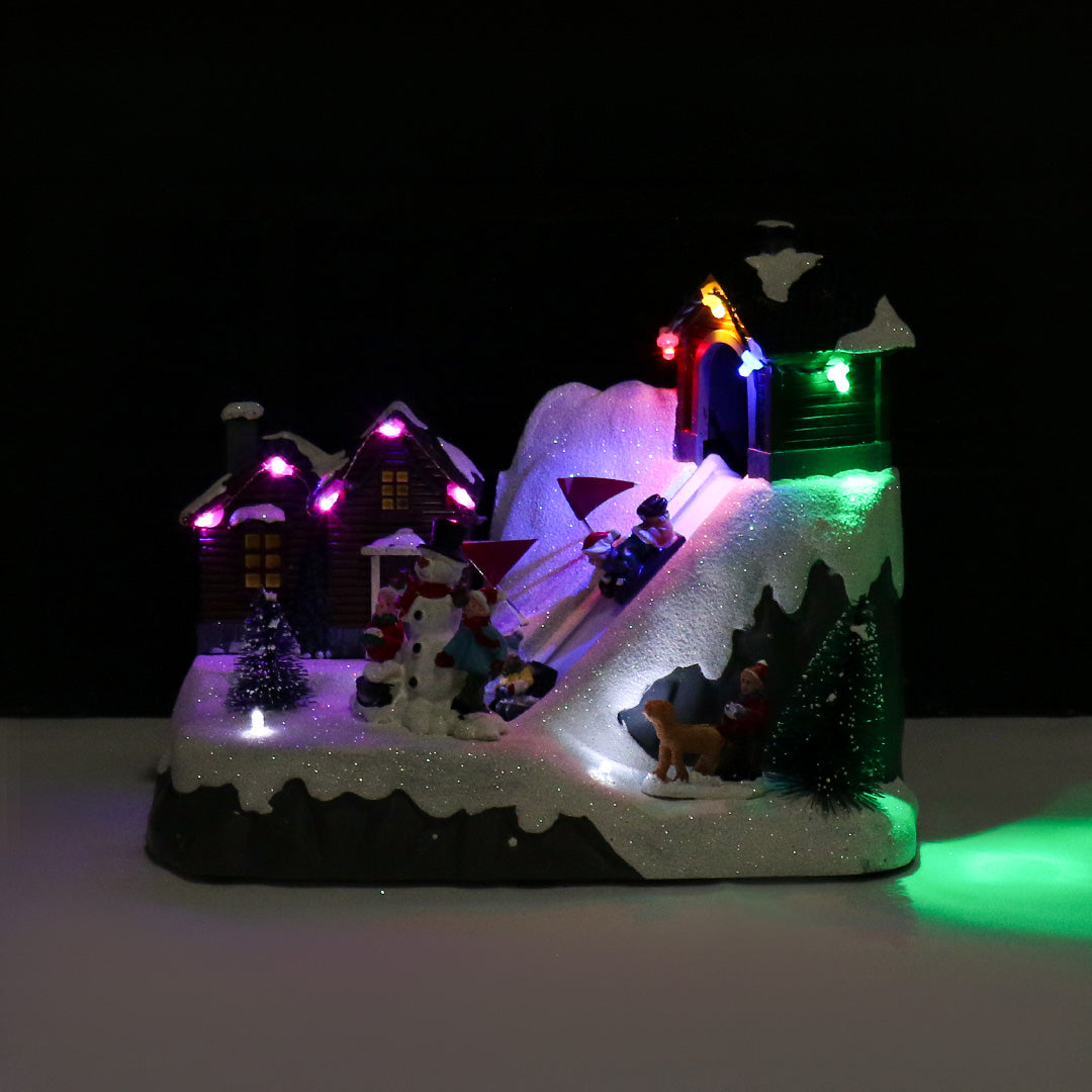 LED House Sleigh
